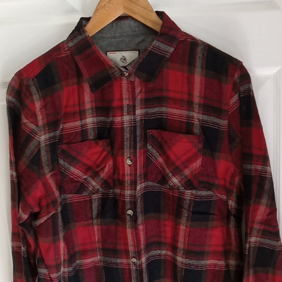 Legendary Whitetails Mens Large or XL Plaid Shirt - Picture 2 of 10